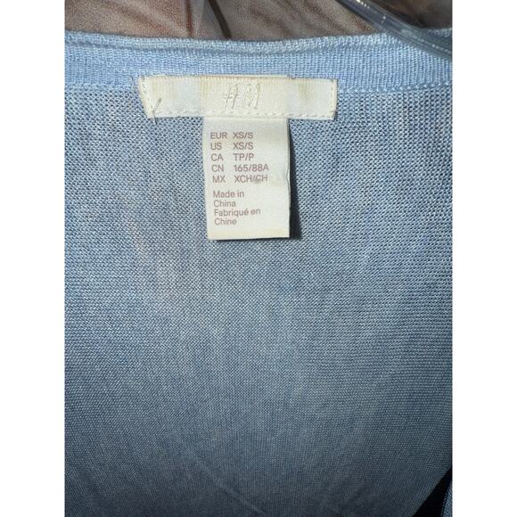 H&M FINE KNIT STRIPED KIMONO - Picture 3 of 3